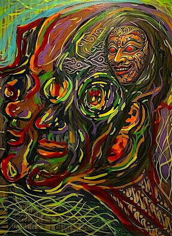 777 — surreal art by SideBush
