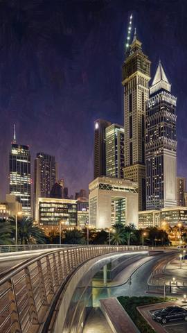 Dubai Modern — surreal art by SideBush