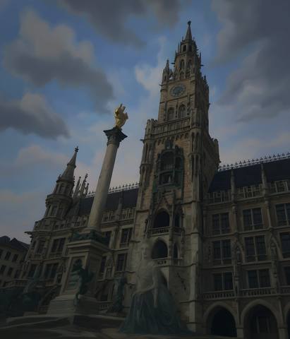 Munich — surreal art by SideBush
