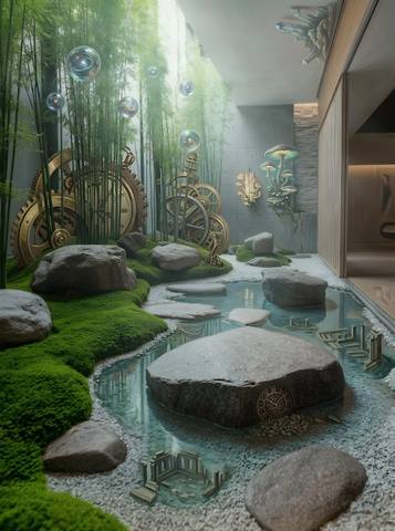 Zen Garden — surreal art by SideBush